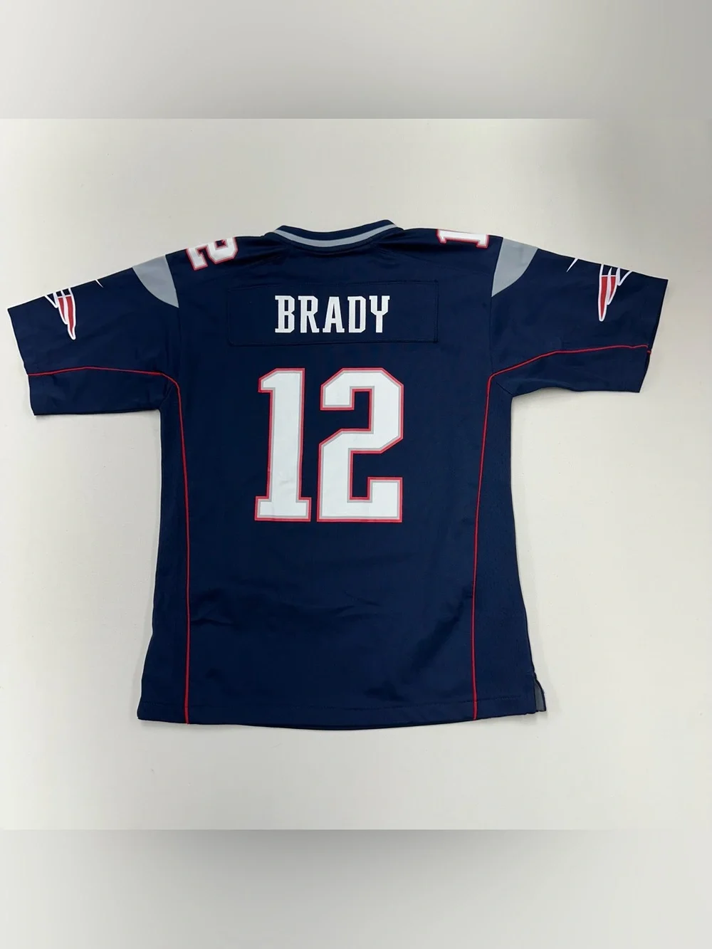 NIKE NEW ENGLAND PATRIOTS TOM BRADY SUPER BOWL 53 LIII JERSEY Youth L ON FIELD